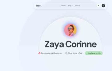 Zaya (screenshot desktop)