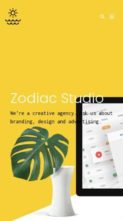 Zodiac (KendyThemes) - (screenshot mobile)