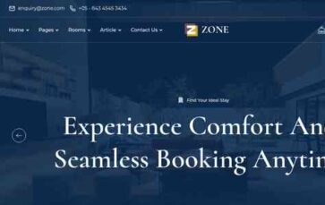 Zone (DesignThemes) - (screenshot desktop)