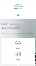 Car Clinic (screenshot mobile)