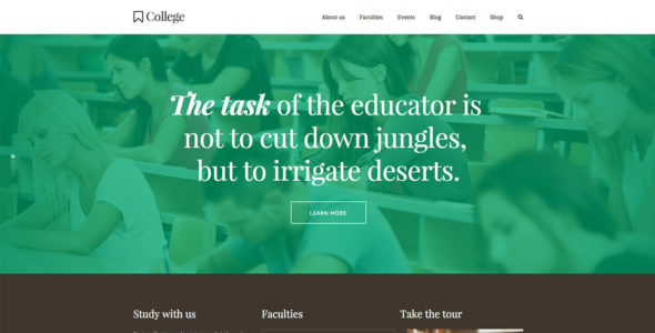 College (ThemeFuse)