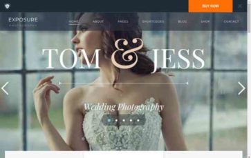 ExpoSure (ThemeFuse) - (screenshot desktop)