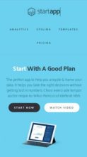 StartApp (screenshot mobile)
