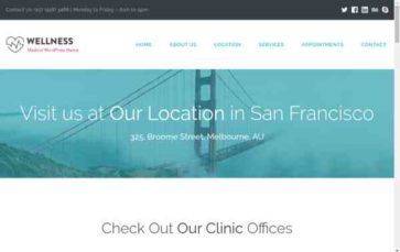 Screenshot Desktop Wellness (ThemeFuse) (screenshot desktop)