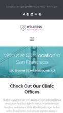 Screenshot Mobile Wellness (ThemeFuse) (screenshot mobile)