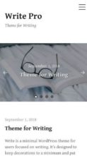 Write Pro (screenshot mobile)