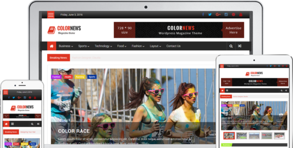 ColorNews Pro (ThemeGrill)