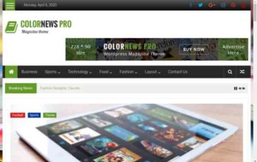 ColorNews Pro (screenshot desktop)