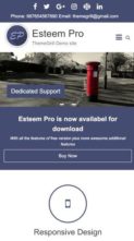 Esteem Pro (screenshot mobile)