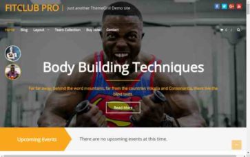 FitClub Pro (screenshot desktop)