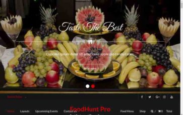 FoodHunt Pro (screenshot desktop)