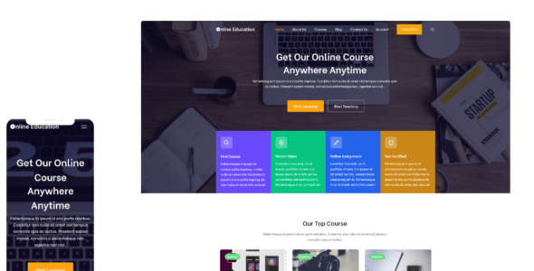 Online Education (ThemeGrill)
