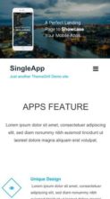 SingleApp (screenshot mobile)