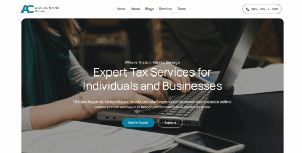 Accounting Grove Pro (ThemeGrove)