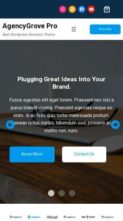 AgencyGrove Pro (screenshot mobile)