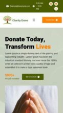 Charity Grove (screenshot mobile)