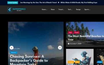 Gutentools News Pro (screenshot desktop)