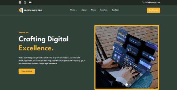 Profolio Fse Pro (ThemeGrove)
