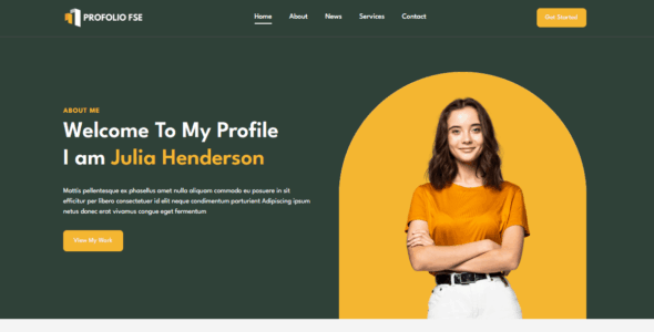 Profolio Fse (ThemeGrove)