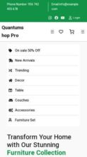 Quantumshop Pro (screenshot mobile)