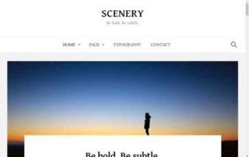 Screenshot Desktop Scenery (Themehaus) - (screenshot desktop)
