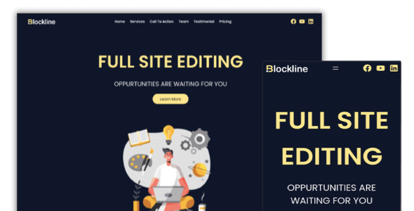 Blockline (ThemeHunk)
