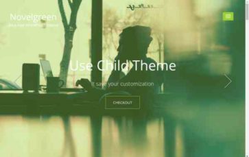 NovelGreen (screenshot desktop)