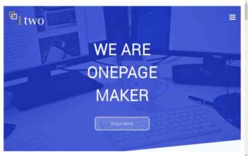 One Two (screenshot desktop)