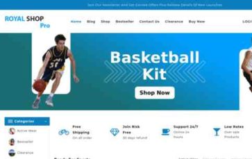 Screenshot Desktop Royal Shop Pro (screenshot desktop)