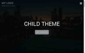 Singlepage Builder (screenshot desktop)