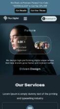 Agency Portfolio Pro (screenshot mobile)