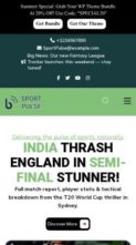 Esports Blog Pro (screenshot mobile)