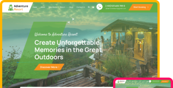 Farm Adventure Resort Pro (ThemeIgnite)