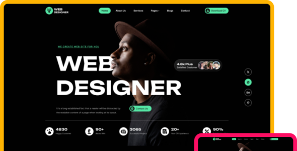 Graphic Design Portfolio Pro (ThemeIgnite)