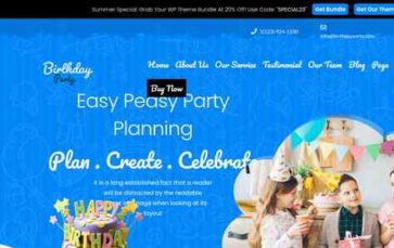 Kids Birthday Party Pro (screenshot desktop)