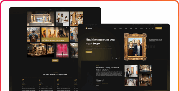 Museum Exhibition Pro (ThemeIgnite)