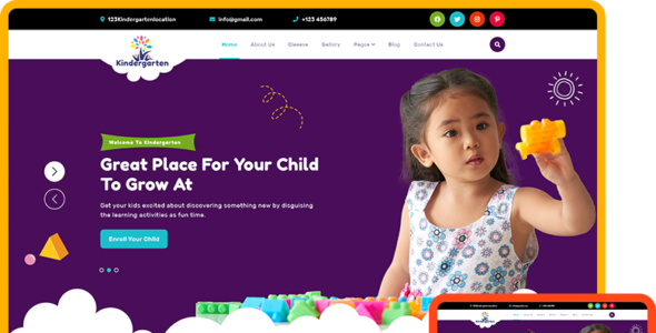 Prime Kindergarten Pro (ThemeIgnite)
