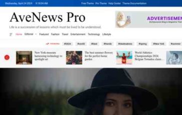AveNews Pro (screenshot desktop)