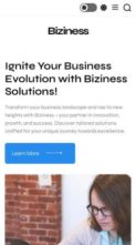 Biziness (screenshot mobile)