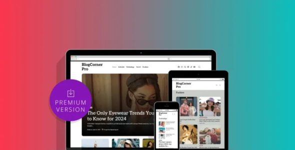 BlogCorner Pro (ThemeinWP)
