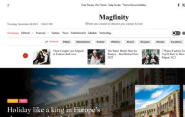 Magfinity (screenshot desktop)