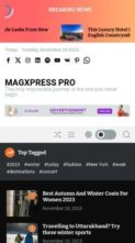 MagxPress Pro (screenshot mobile)