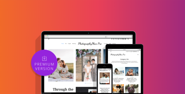 PhotographyMax Pro (ThemeinWP)