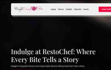 RestoChef Pro (screenshot desktop)