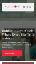 RestoChef Pro (screenshot mobile)