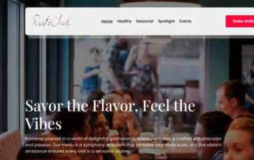 RestoChef (screenshot desktop)