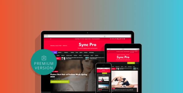 Sync Mag Pro (ThemeinWP)