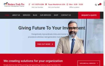 Business Trade Pro (screenshot desktop)