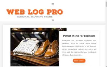 Web Log Pro (screenshot desktop)
