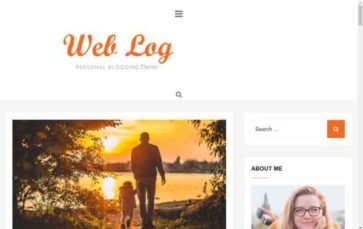 Web Log (screenshot desktop)